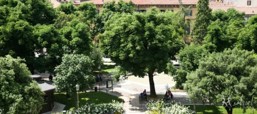 Pradaval Gardens seen from the terrace of our B&B - Bed Breakfast Ariel B&B - Rooms in Verona Center