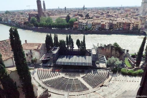 Roman Theater seen from above - Bed Breakfast Ariel B&B - Rooms in Verona Center