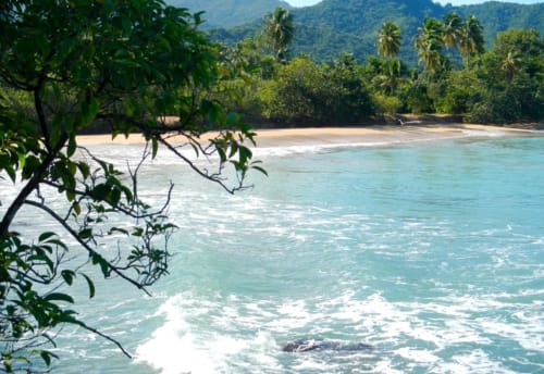 plus belle plage basse terre