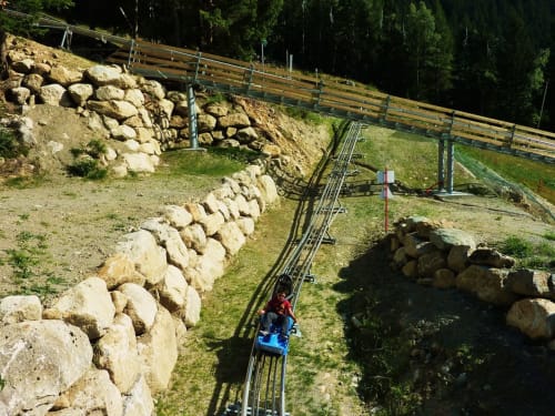 luge d'été - activité en montagne - aux k'huttes