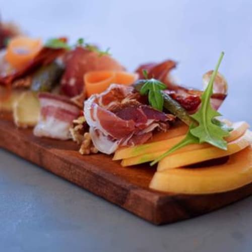 Planche de jambon et melon 