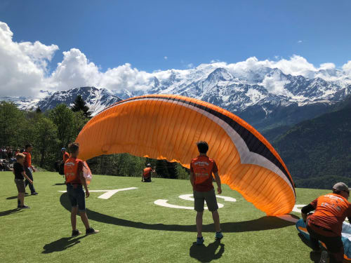 Aire décollage parapente  PASSY