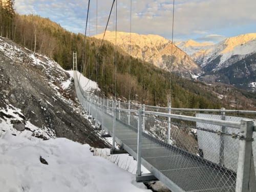 Passerelle himalayenne du Plateau d'Assy