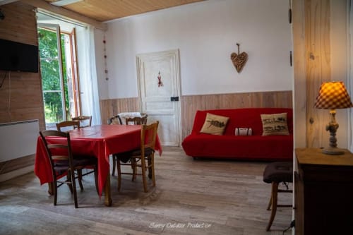 Salon en montagne