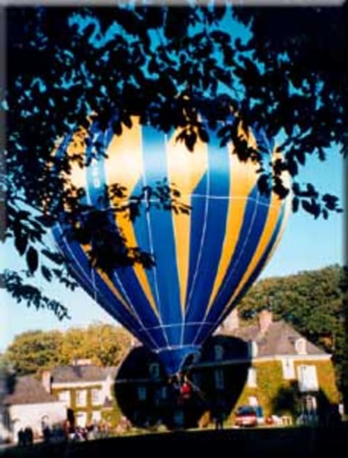 Château du Plessis Anjou - Faites de la montgolfière dans le centre de la France