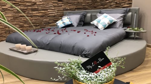 Chambre lit double My love room proche de Lens nuit romantique.
