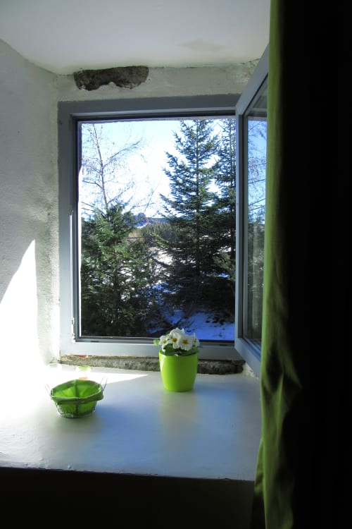 Chambre d'hôte vue sur les montagnes