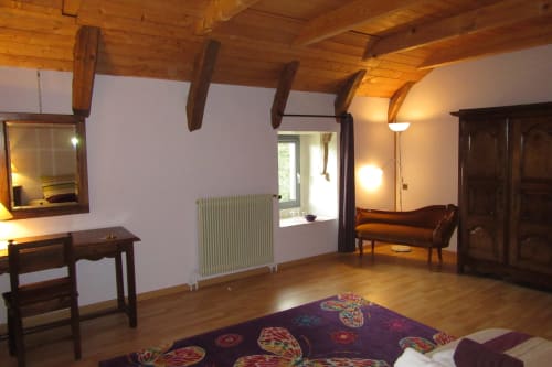 Chambre familiale Pensée Sauvage - vue sur les montagnes - Mont Mezenc