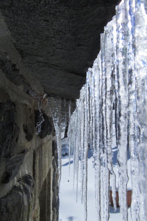 stalactite de glace