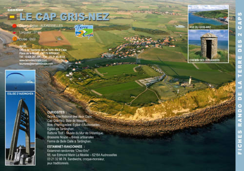 randonnée cap gris nez - villa marie