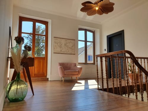 Palier de l'étage desservant les appartements