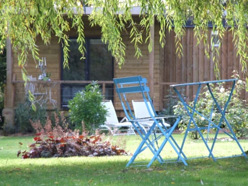 terrasse - visiter peronne - gite le clos du clocher
