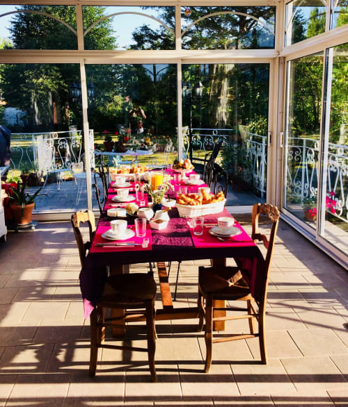 petit dejeuner - séjour en chambre d'hôtes - villa marie à verton