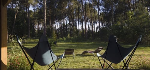 Terrace with forest view - Location sud-ouest - Le Martinon