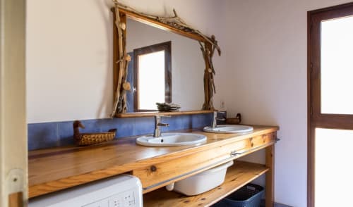 Salle de bain en bois - Le Martinon