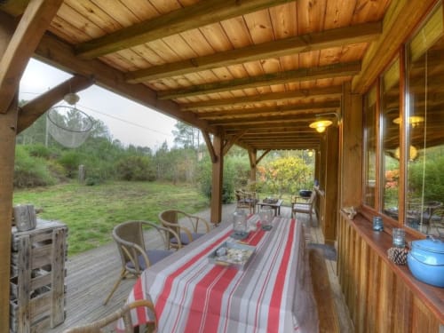 Terrasse aménagée - Location sud-ouest - Le Martinon 