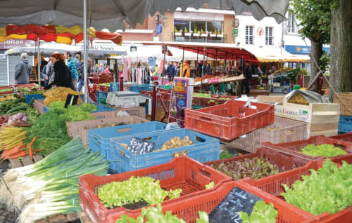 marché à caumont - gite à réserver