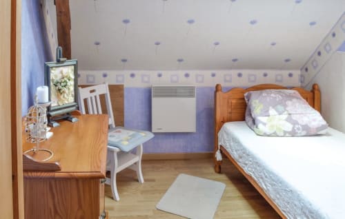 chambre lit simple - gite au chant du coq