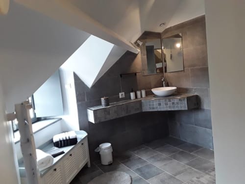 salle de bain - chamnbre d'hôtes - au moulin de valerie