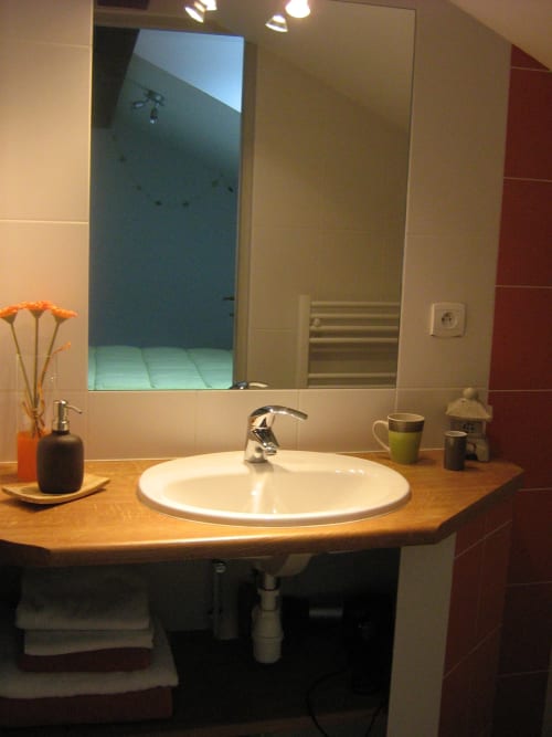 Bathroom - Bed and Breakfast in Metz - Les Coquelicots 