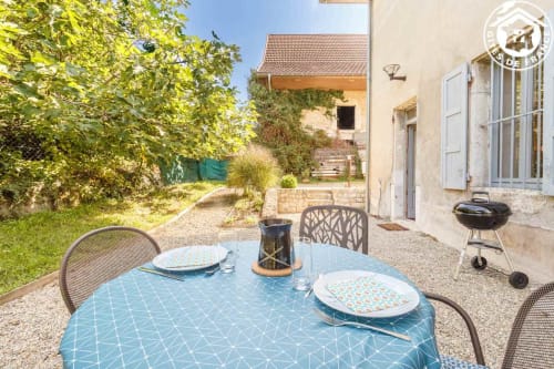 terrasse privée - aix les bains - gite à louer