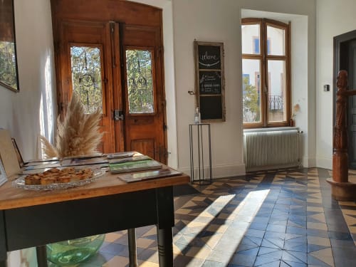 Entrée maison d'hôtes