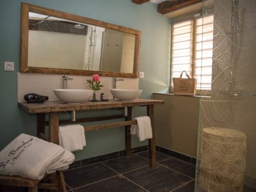 salle de bain - chambre d'hôte pivoine
