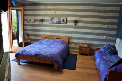 chambre double - séjour en baie de somme