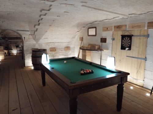 billard - Château des Cèdres cave vin américain tonneau soirée concert