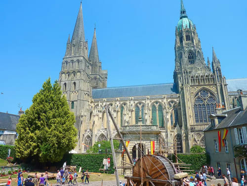 La cathédrale de Bayeux arromanches tapisserie