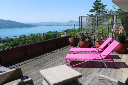 Annecy Chambre avec terrasse et vue lac 