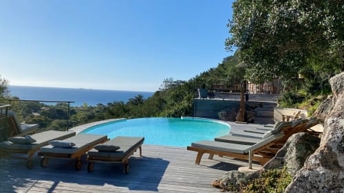 private pool in Porto Vecchio