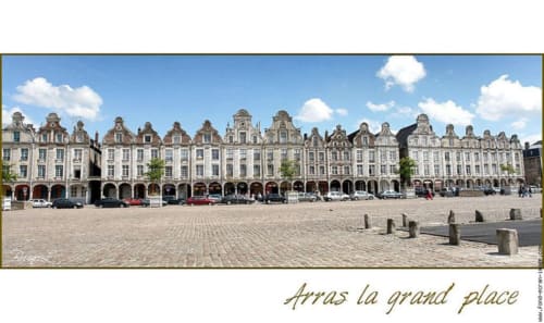 arras - la grande place - gite à louer 