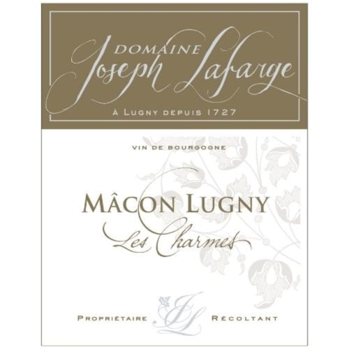 Mâcon Blanc Vigneron indépendant| Domaine Joseph Lafarge