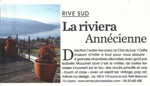 La riviera Annecienne