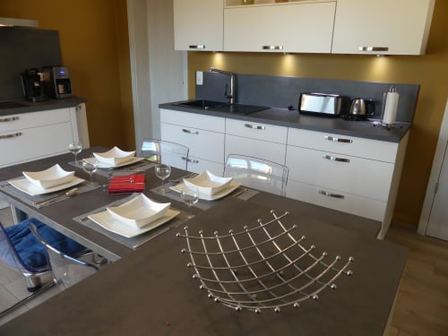 Cuisine équipée - Location Gîtes du Pâquis - 4 personnes - Lambermont 