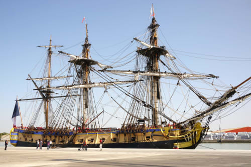 Hermione Vieux Gréement Rochefort Charente-Maritime