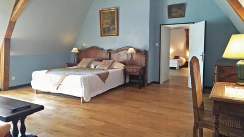 grande  chambre - manoir de la touche