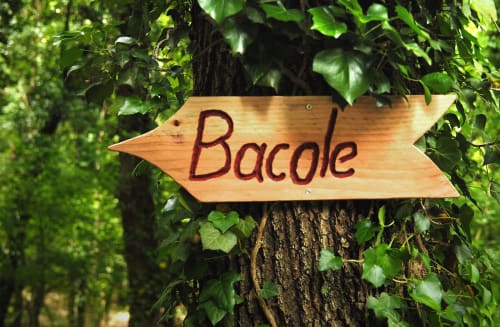 Panneau d'affichage Cabane Bacole