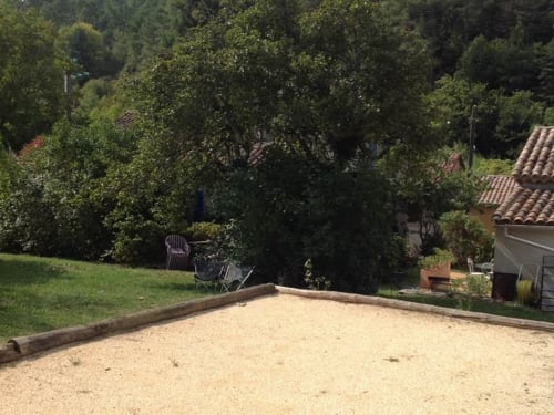 terrain de pétanque - location de charme - La Ribeyrette