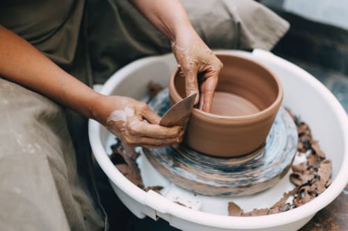 atelier poterie - La Ribeyrette
