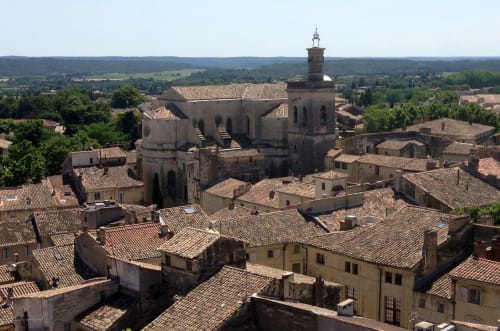 Uzès - village dans le Grad - La Ribeyrette