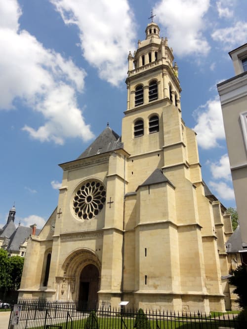 L'église Saint Martin - l'isle adam - hotel le cabouillet
