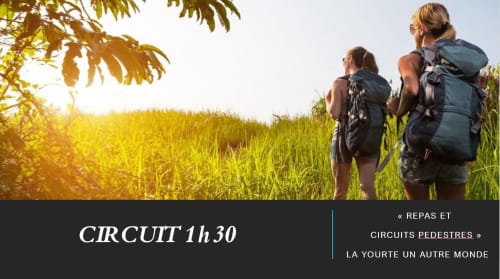 Circuits pédestres de la Yourte Un Autre Monde
