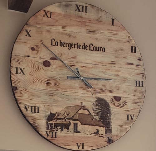 pendule "la bergerie de laura"