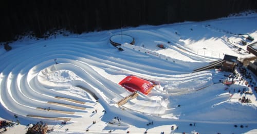 Tobogganing park Leysin, Snowtubing