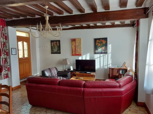 Living and dining room - Holiday Rentals - Picardy - Chez Robins - gite