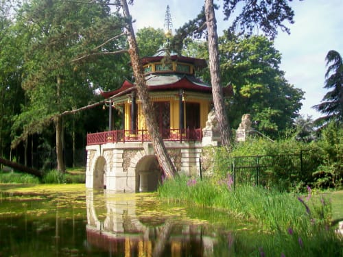 pavillon chinois - l'Isle Adam - ville de  l'Oise - Chez Robins