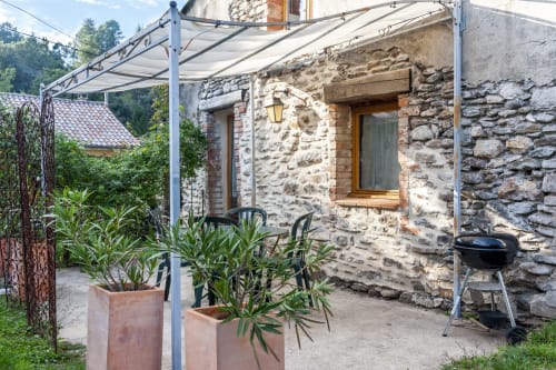 Maison en pierre - gîte de vacances - Gard - La Ribeyrette