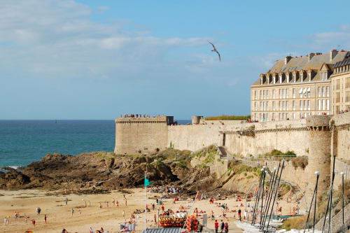 Plage de Saint-Malo en Bretagne - L'âme du Gourmand